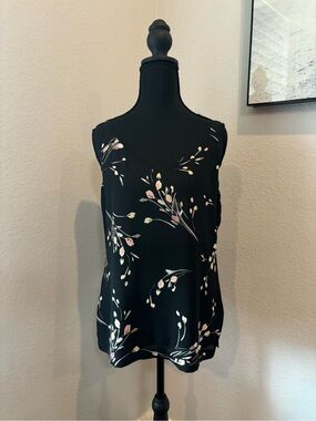 Reversible WHBM Floral and Polka Dot Top